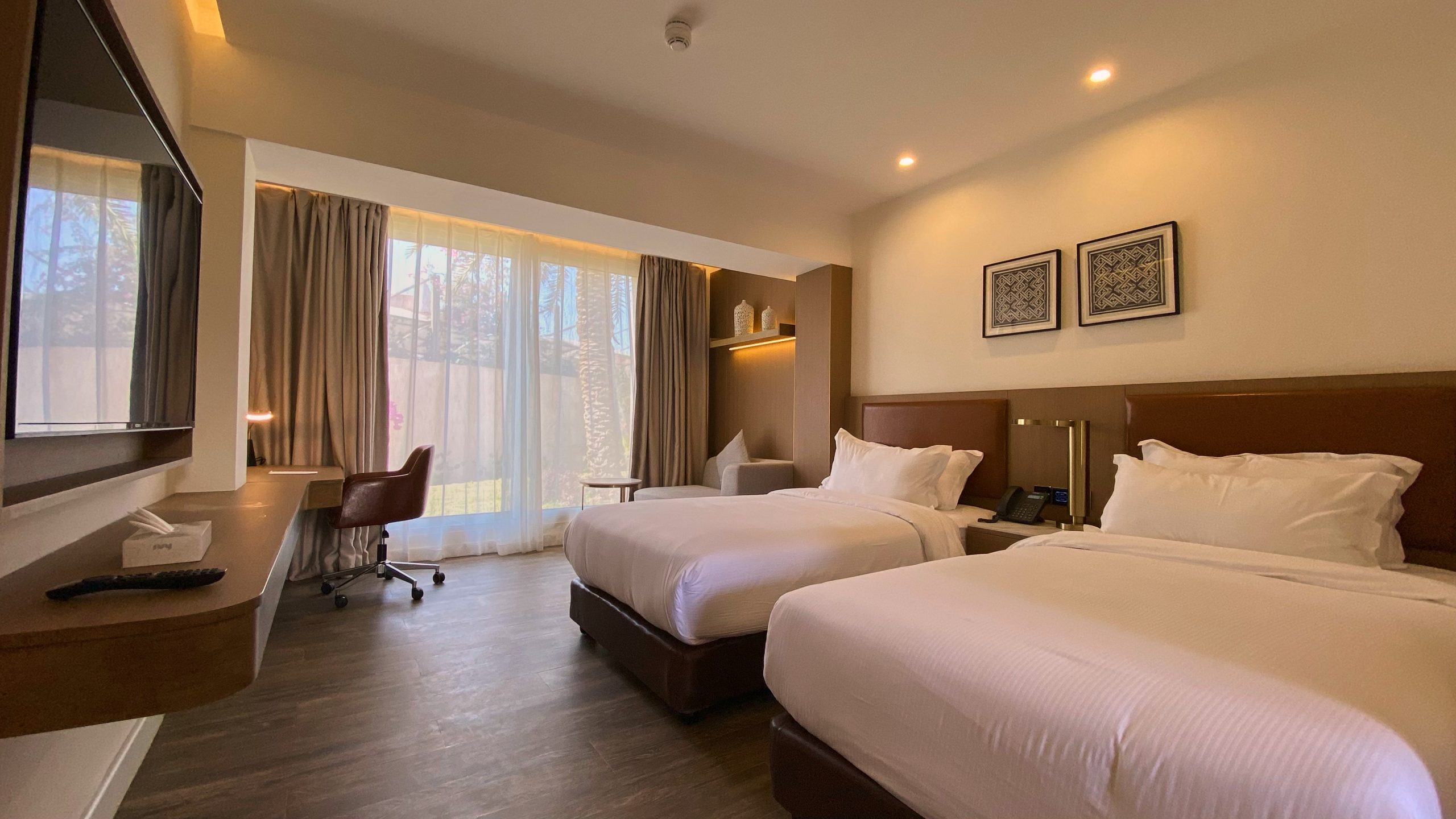 deluxe twin room